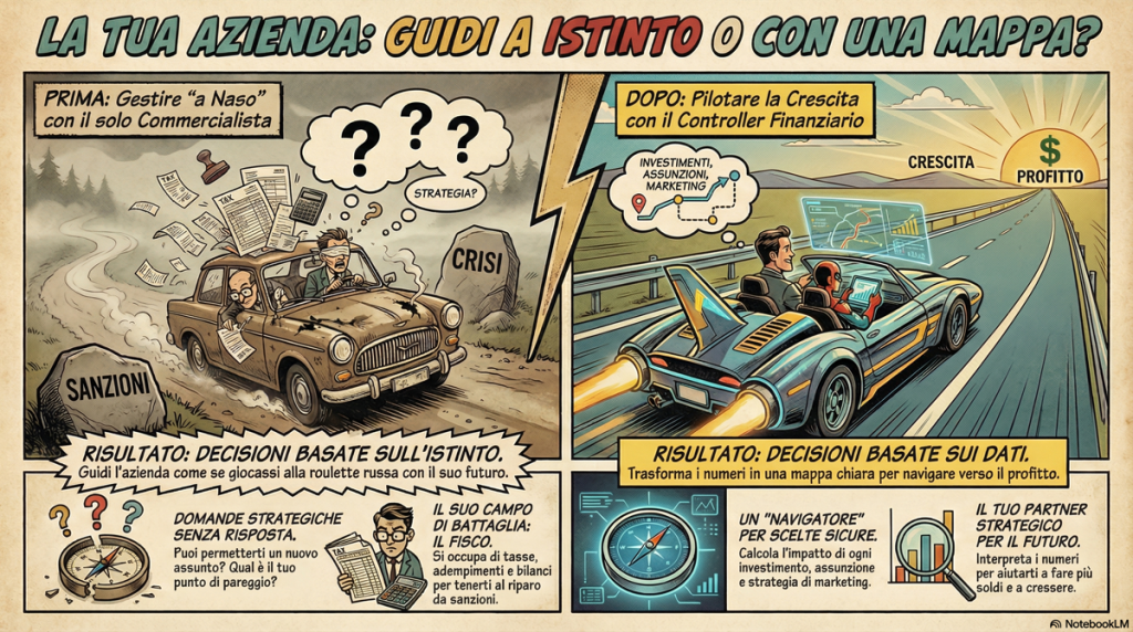 Rapporto commercialista e controller finanziario