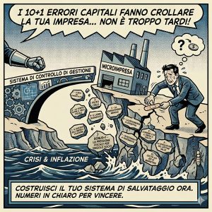 Gli errori capitali di una PMI senza Controllo di Gestione