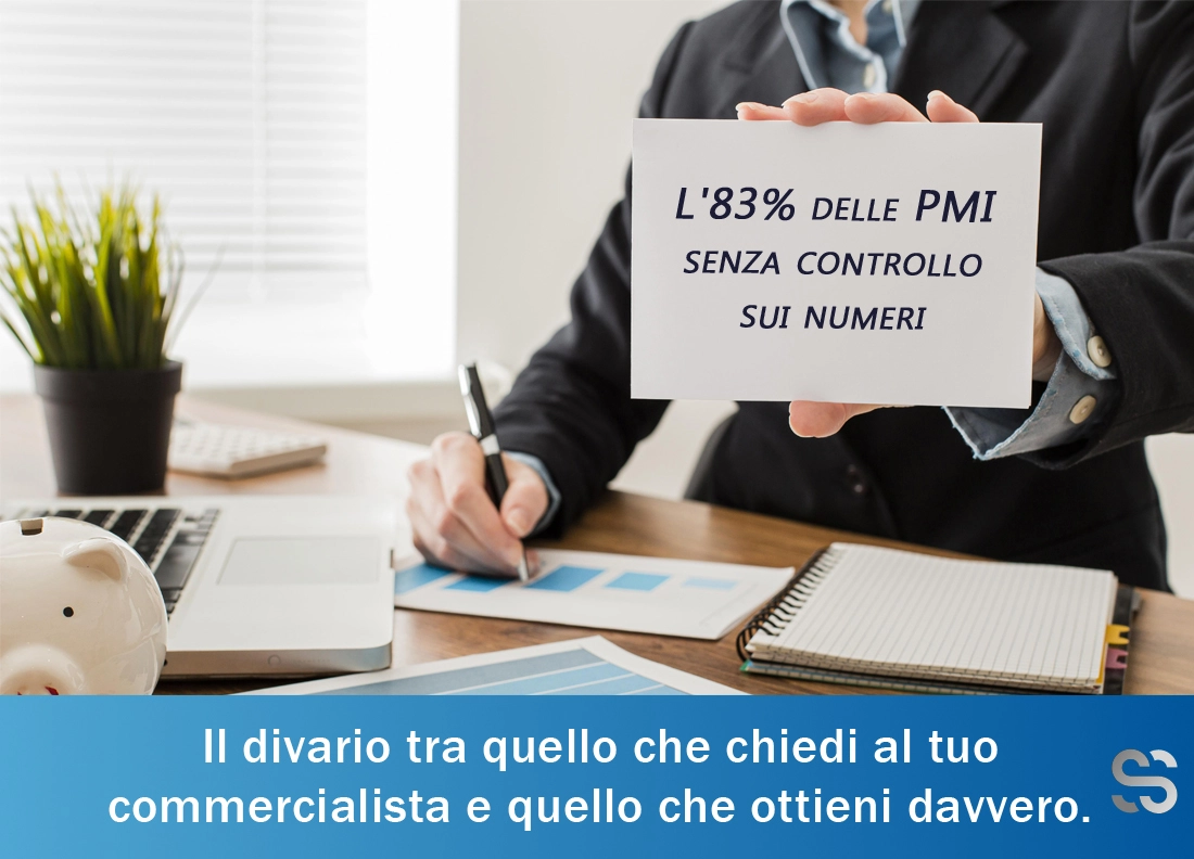 Commercialista PMI: l'83% non controlla i numeri